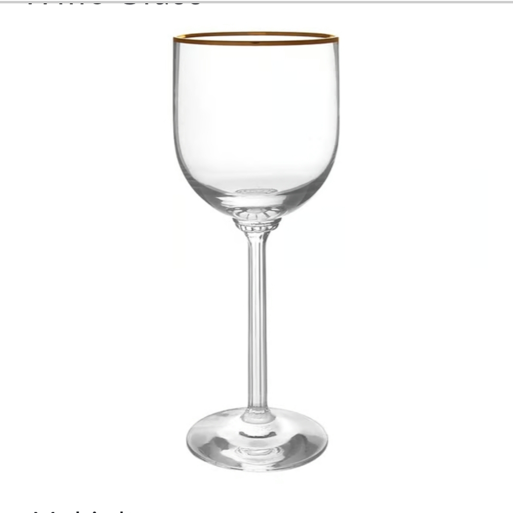 Lenox Gold-Trimmed Wine Glass